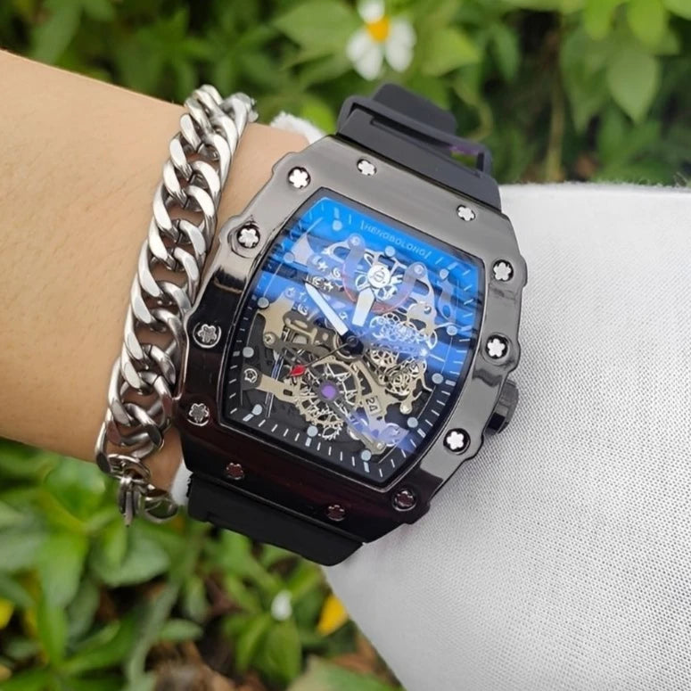 Hot Selling HENBOLONG Original Quartz Watches Mens Classic Special Dial Watch High Quality Unique Luxury Watch Men AAA Clocks